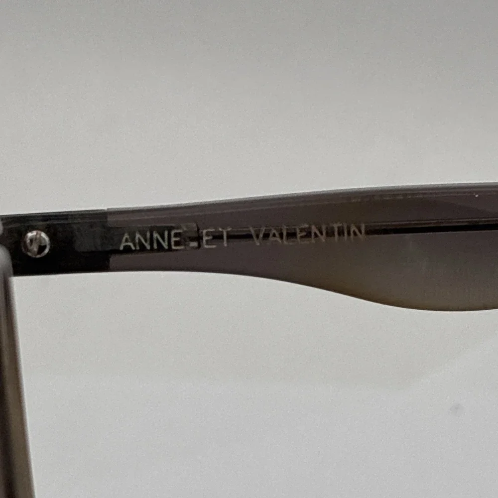 Anne et Valentin Eyeglasses, Frames Only, Factory 8 0924 Grey, Plastic, France